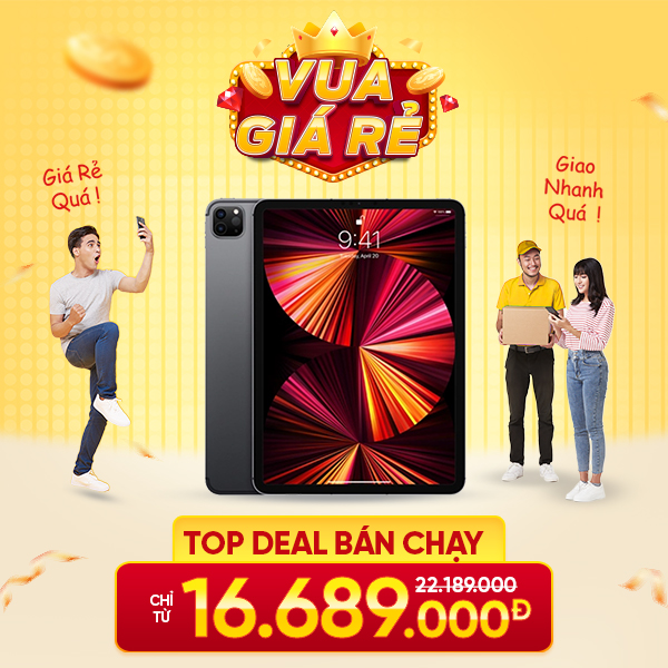 iPad Pro M1 11 inch 2021 Wifi 128GB Chính Hãng