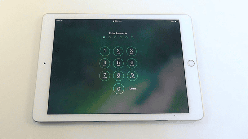 cách mở ipad bị vô hiệu hoá