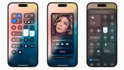 trung tâm điều khiển ios 18