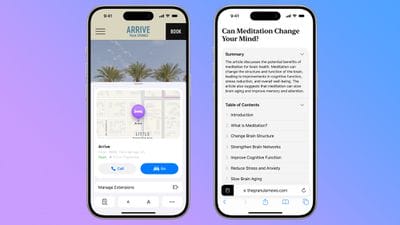 ứng dụng ios 18 safari
