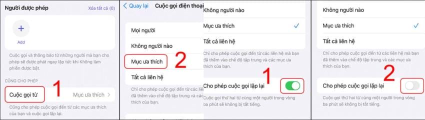 cách chặn tất cả cuộc gọi đến iphone