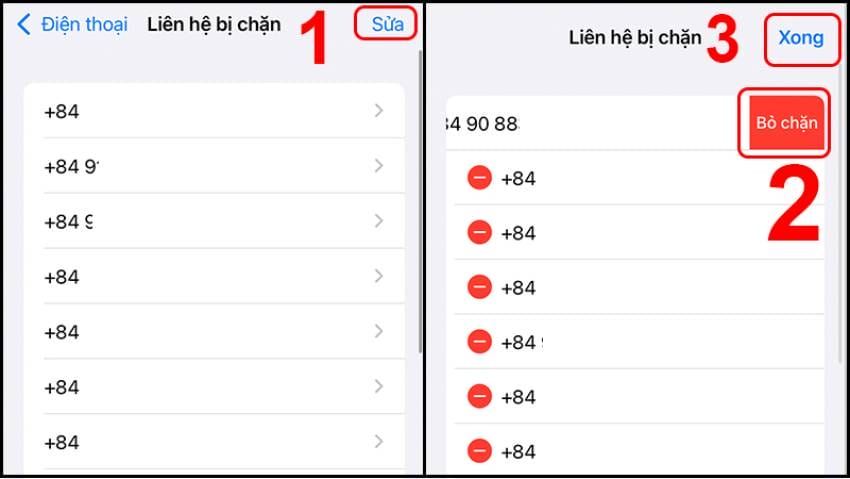 chặn số lạ trên iphone chặn số lạ iphone