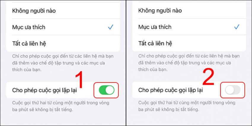 Cách chặn số lạ iPhone bằng chế độ không làm phiền chặn số lạ iphone