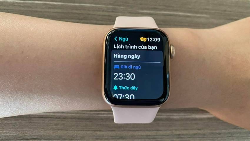 Theo dõi giấc ngủ tác dụng của apple watch