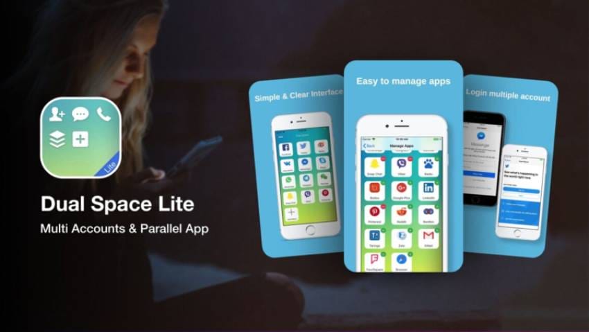 nhân bản ứng dụng samsung