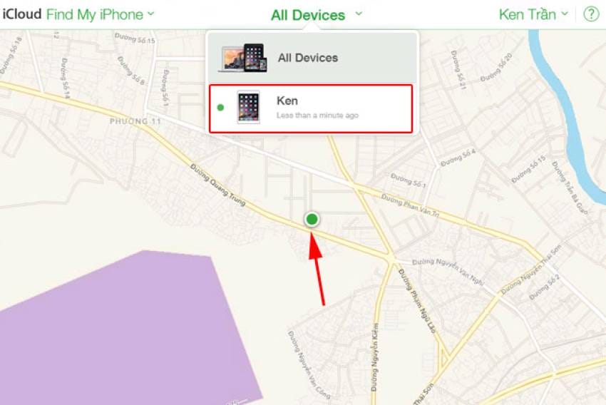 cách tìm ipad bị mất