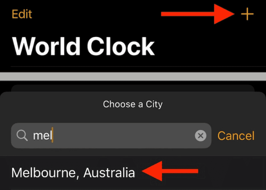 cách di chuyển đồng hồ trên iphone