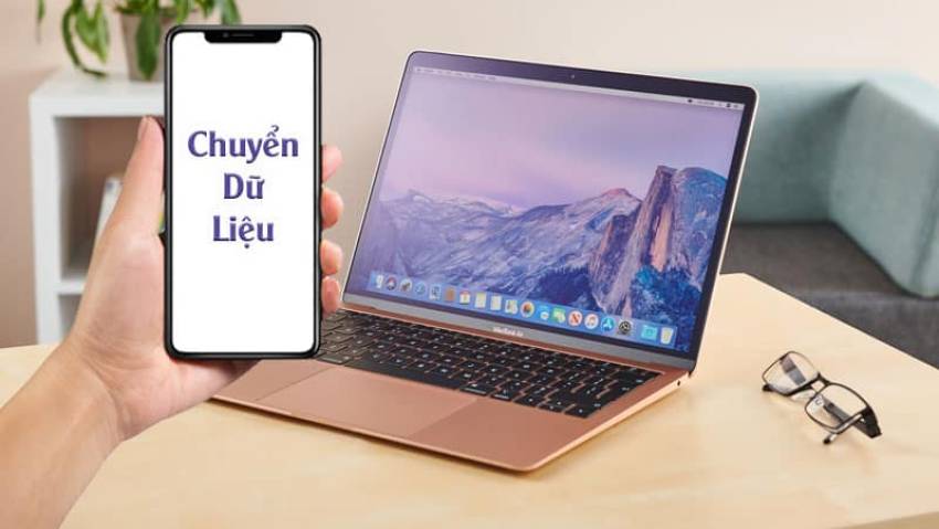 cách chuyển dữ liệu từ iphone sang macbook